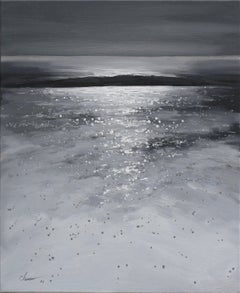 La brillance de l'espace, peinture sur toile