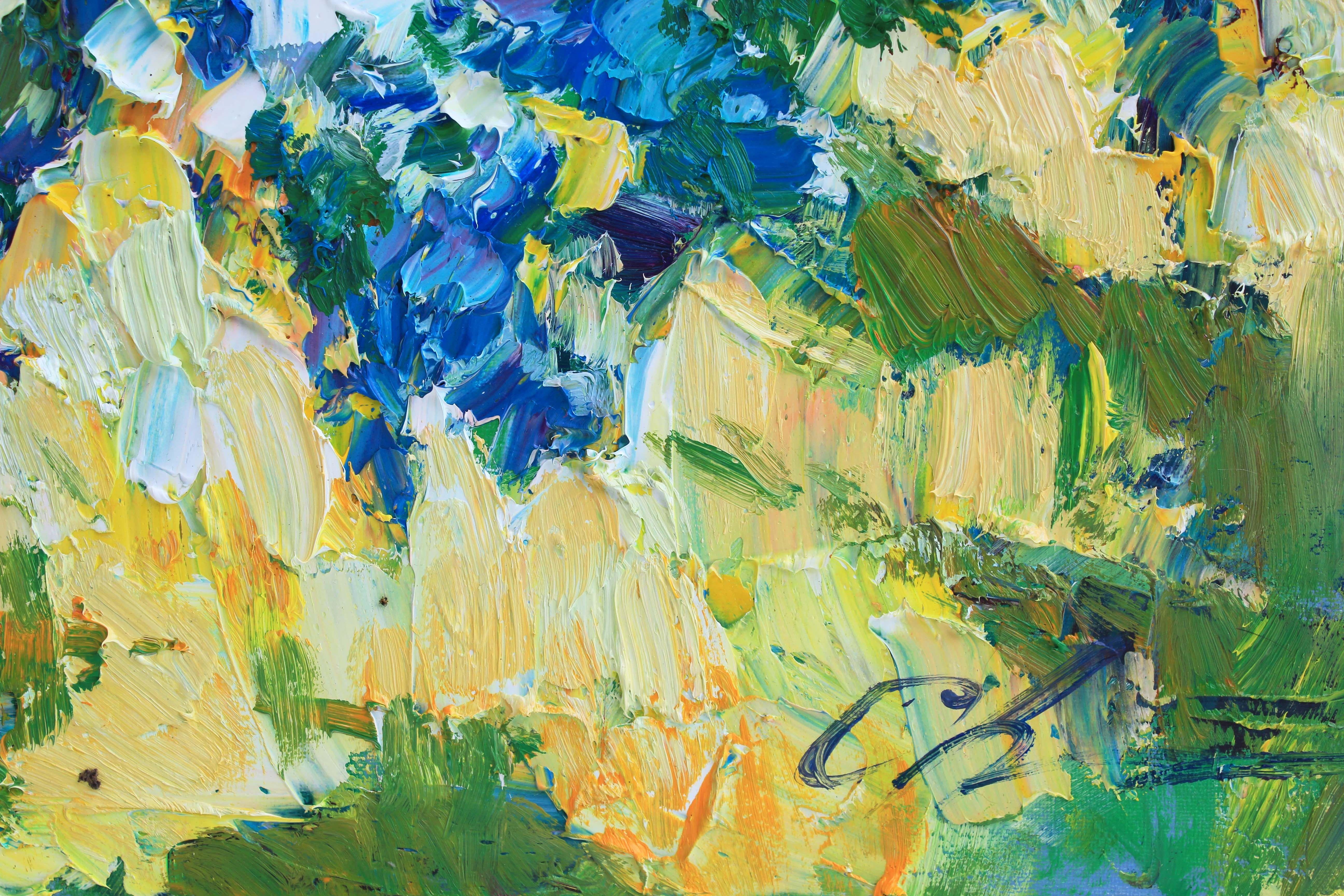 Smell of Spring, Gemälde, Öl auf Leinwand im Angebot 1