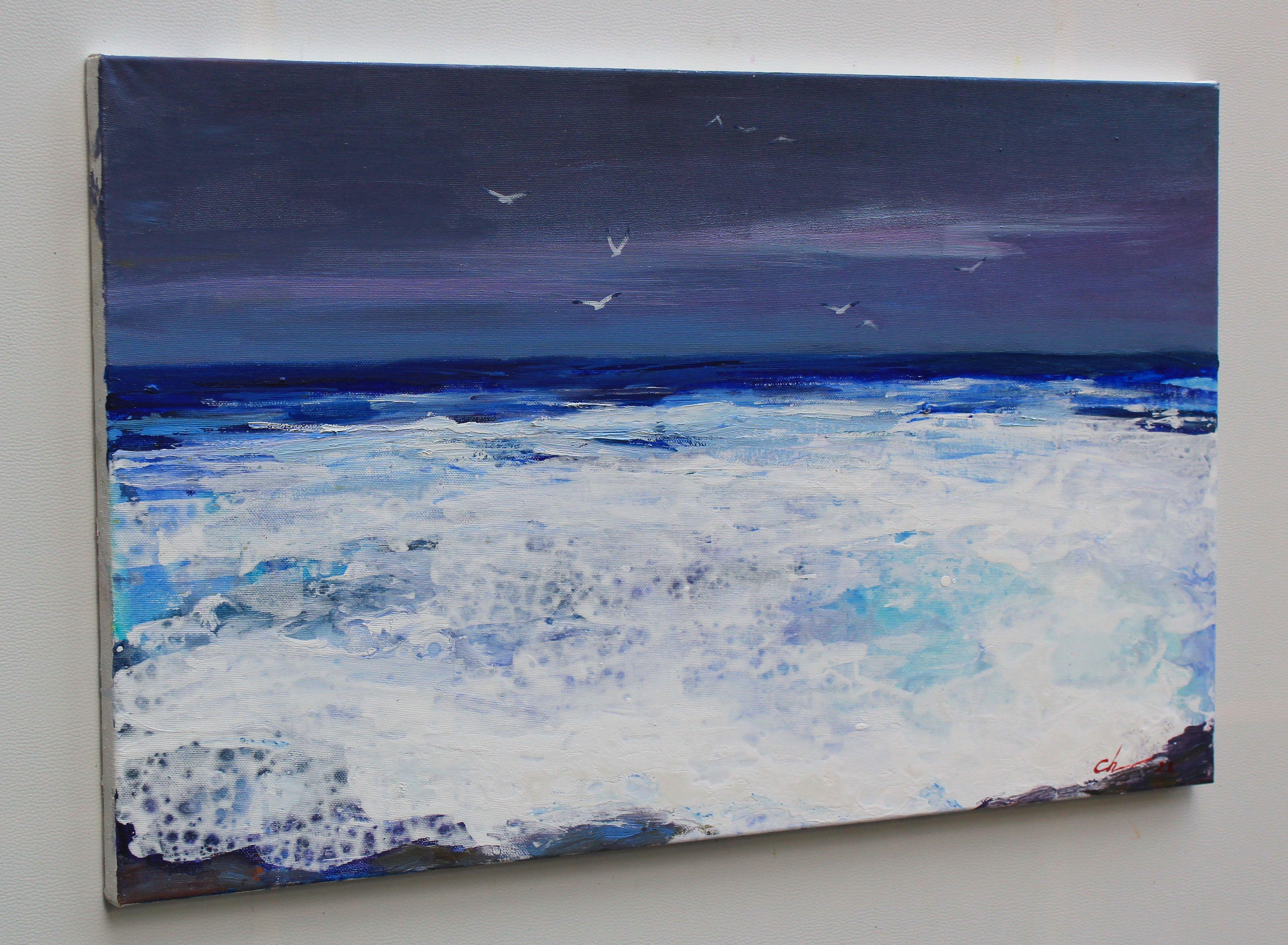 Storm, Painting, Oil on Canvas For Sale 1