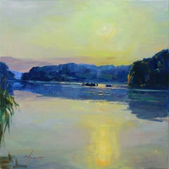 Sunlight, Painting, Oil on Canvas