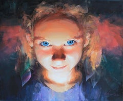 The game, Painting, Oil on Canvas