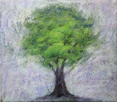 Baum des Lebens, Gemälde, Öl auf Leinwand