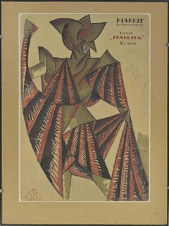 Traje para Macbeth - Fototipo según Sergei Eisenstein - 1921