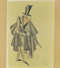 Sketch for a theatrical Costume after Sergei Eisenstein - Mid-20th Century