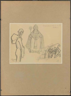 Sketch for a Theatrical Costume - Phototype after Sergei Eisenstein - 1921