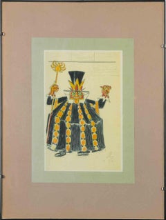 Sketch for a Theatrical Costume - Phototype after Sergei Eisenstein - 1921