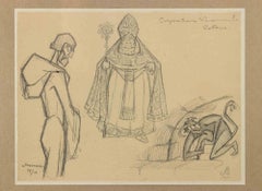 Sketch for a Theatrical Costume - Phototype after Sergei Eisenstein - 1921