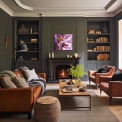 feelinging 2 - Buntes, strukturiertes Original-Ölgemälde