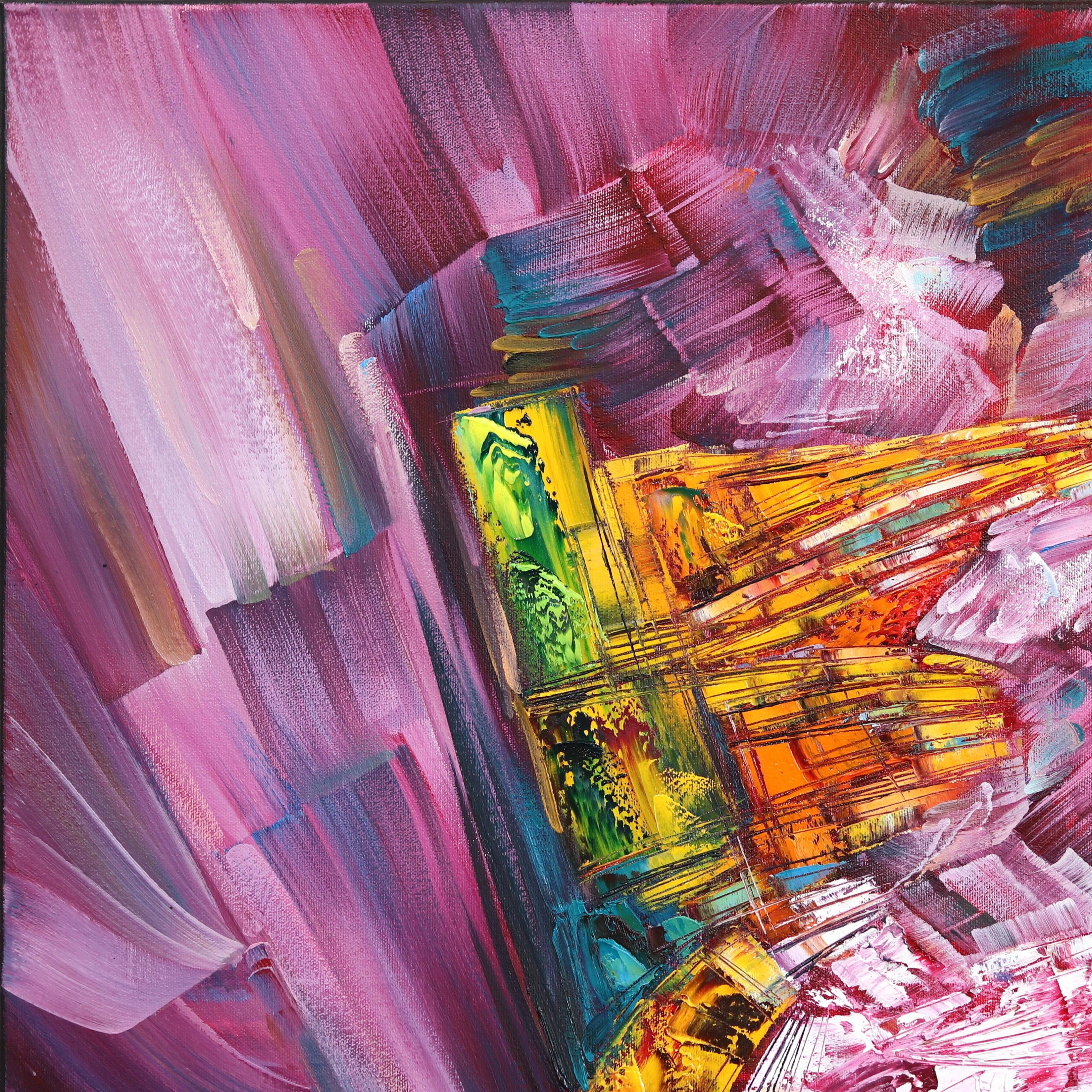 Sergei Inkatov’s original, abstract fine art oil paintings have been exhibited internationally. His expressionistic artworks are vivid and richly textured. Inkatov’s paintings radiate a life of balance and positive energy.

This colorful artwork is