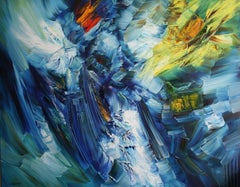 Helios, Peinture, Huile sur Toile