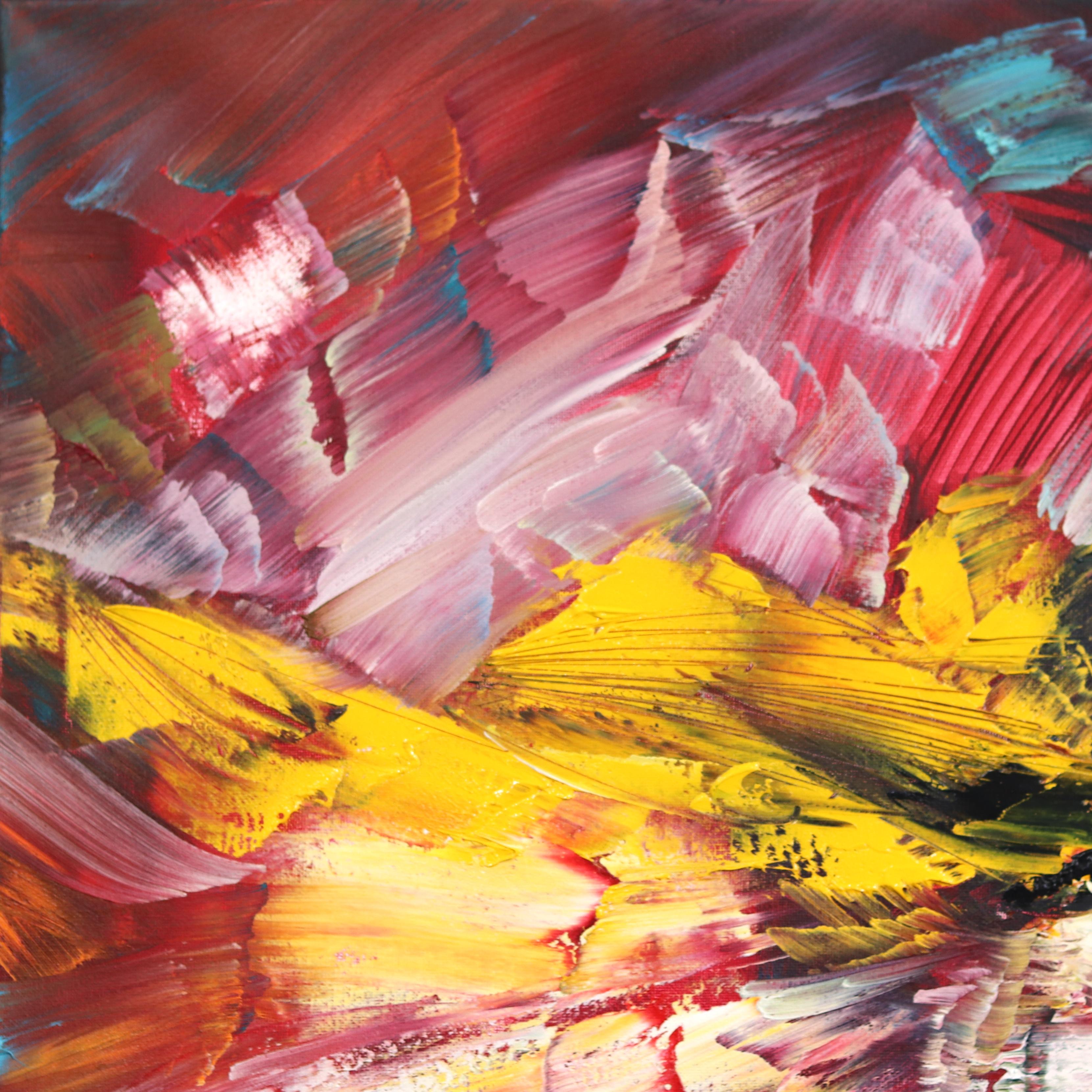 Sergei Inkatov’s original, abstract fine art oil paintings have been exhibited internationally. His expressionistic artworks are vivid and richly textured. Inkatov’s paintings radiate a life of balance and positive energy.

This colorful artwork is