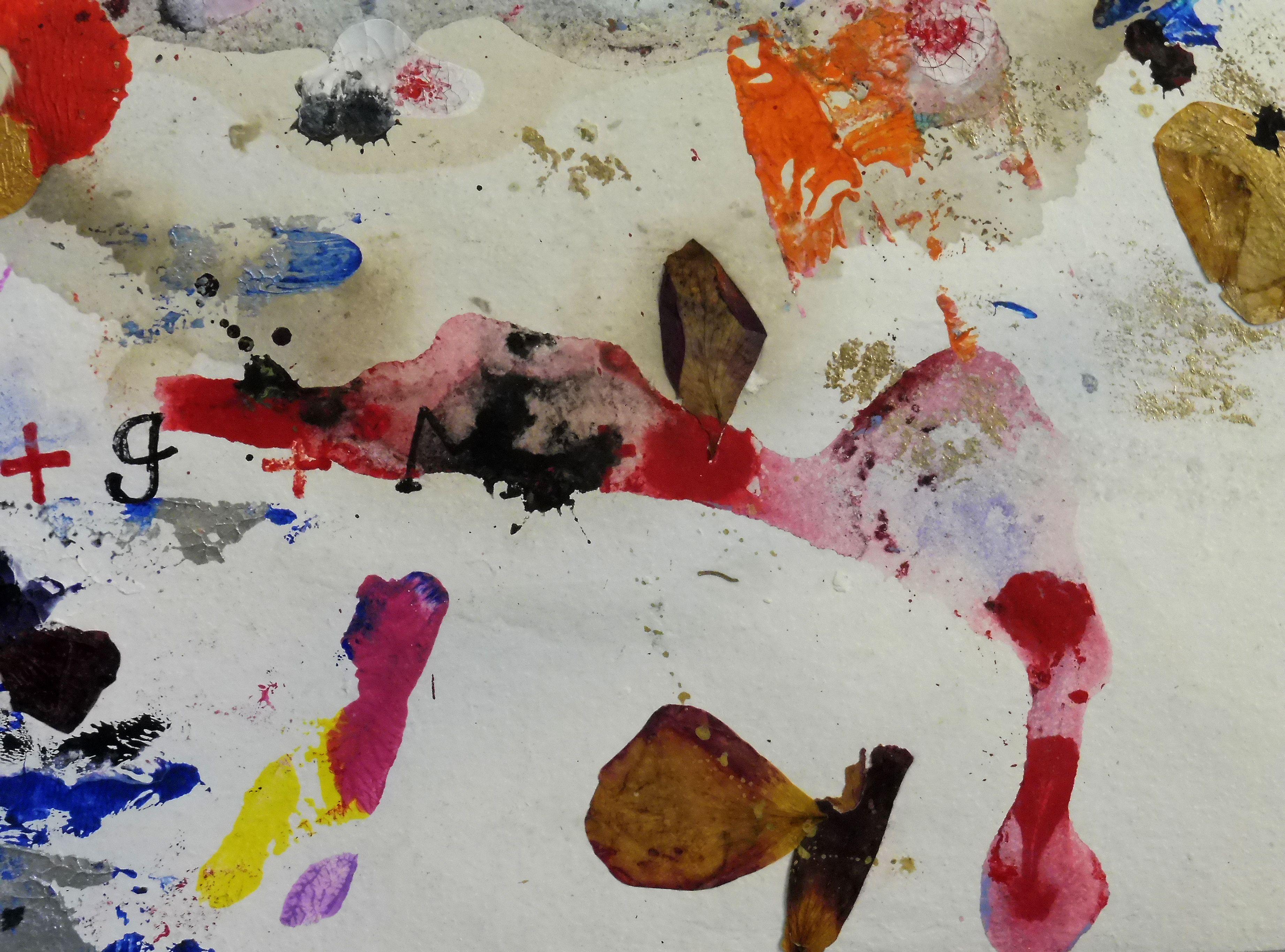 Conjuration of Venus 2, Gemälde, Acryl auf Papier (Abstrakt), Painting, von Sergei Ivanov