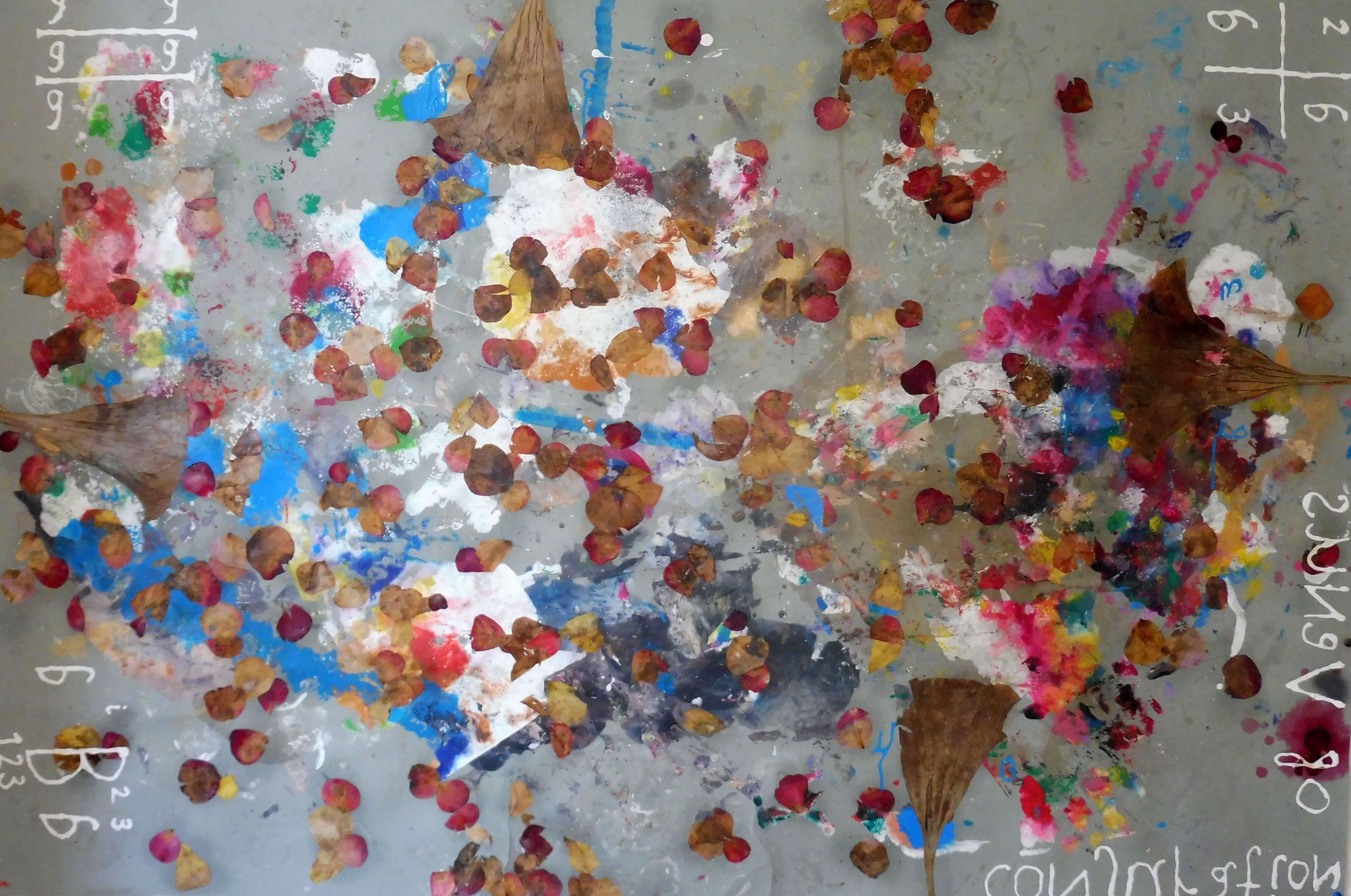 Conjuration of Venus, Gemälde, Acryl auf Papier