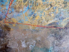 Untitled offering (with red wine), Painting, Acrylic on Canvas