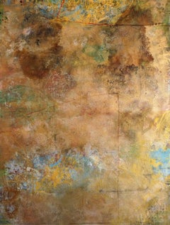 Untitled offering (with red wine), Painting, Acrylic on Canvas