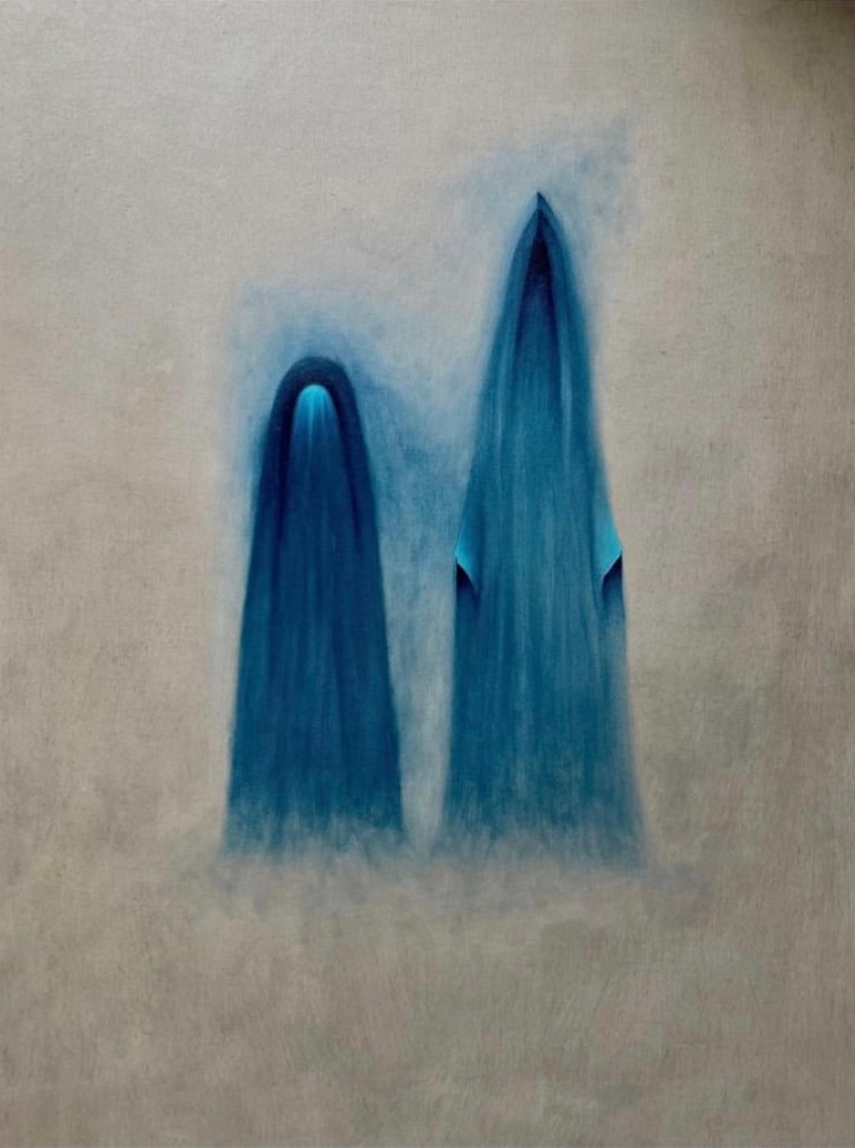 Ghosts,  90x60cm - Art by Sergey Bastajyan