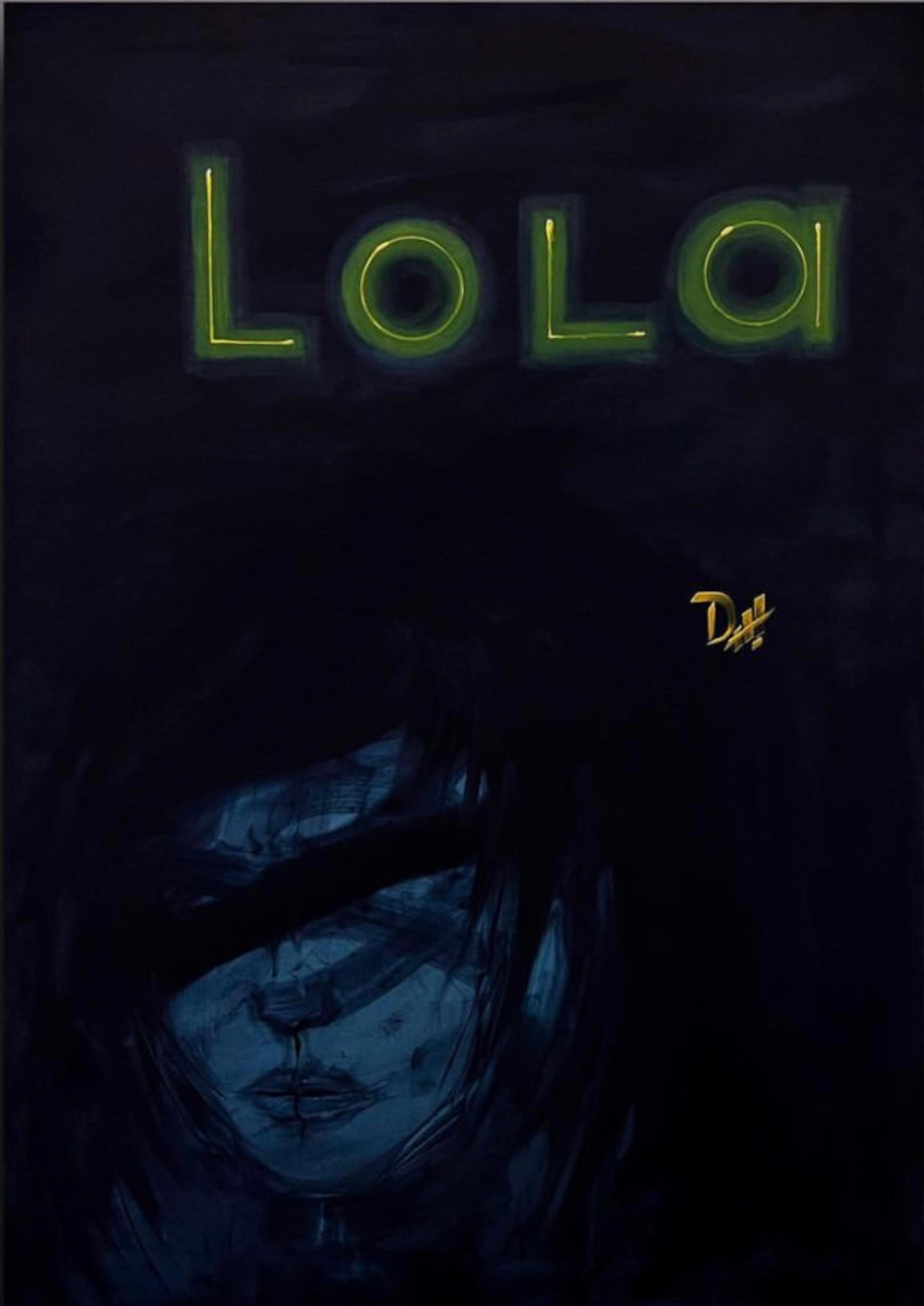 Lola,  140x100cm - Painting by Sergey Bastajyan