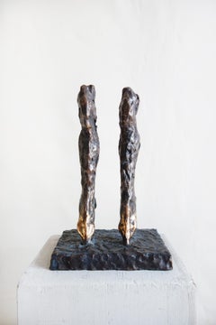 Must Have . Sculpture Bronze Modern Shoes Waves Fun Limited Сontemporary Legs