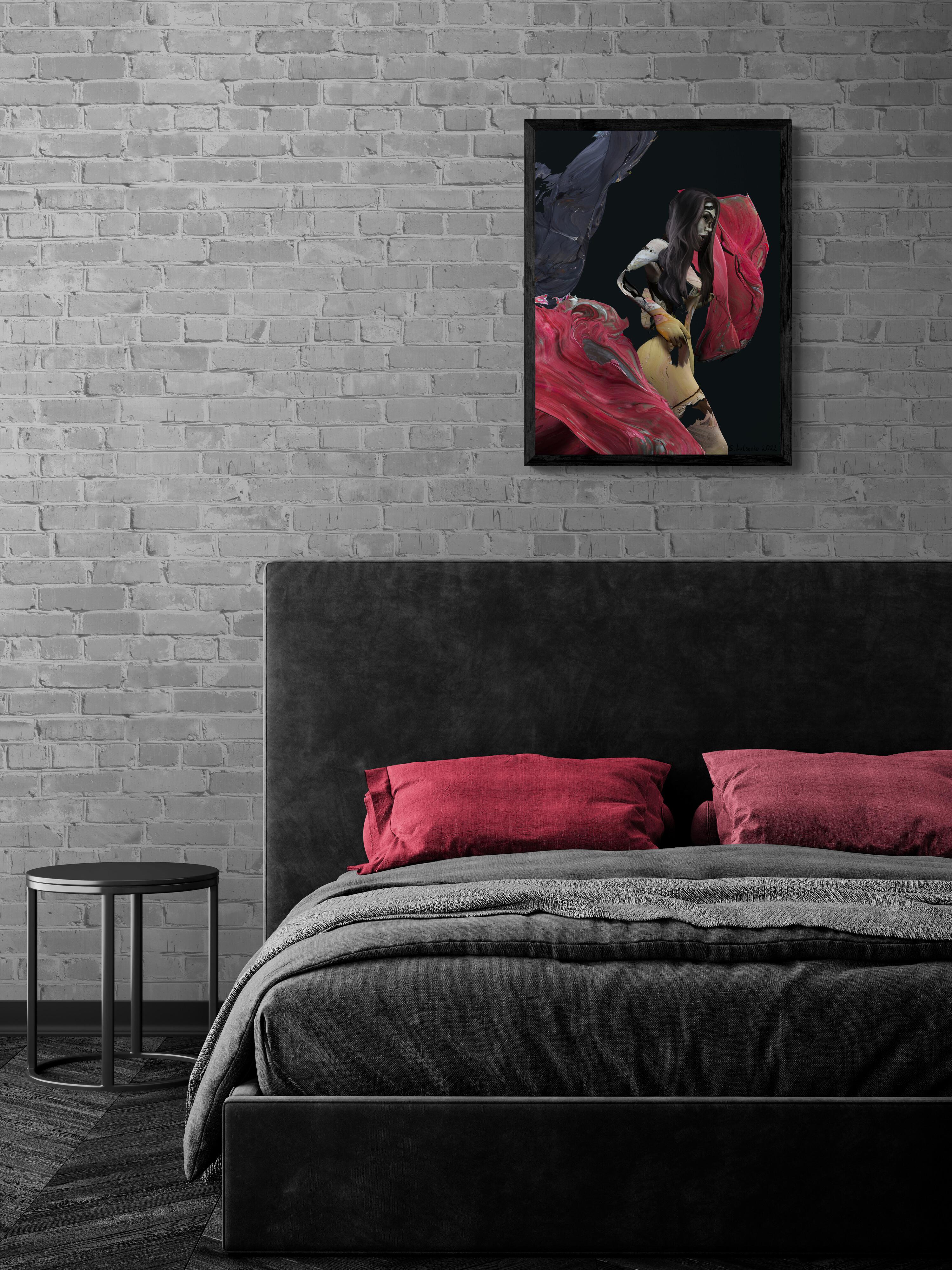 Agencement de Couleurs (Catarsismo, Pincelada, Surrealismo, Abstracto, 35% OFF) - Print Contemporáneo de Sergey Lutsenko