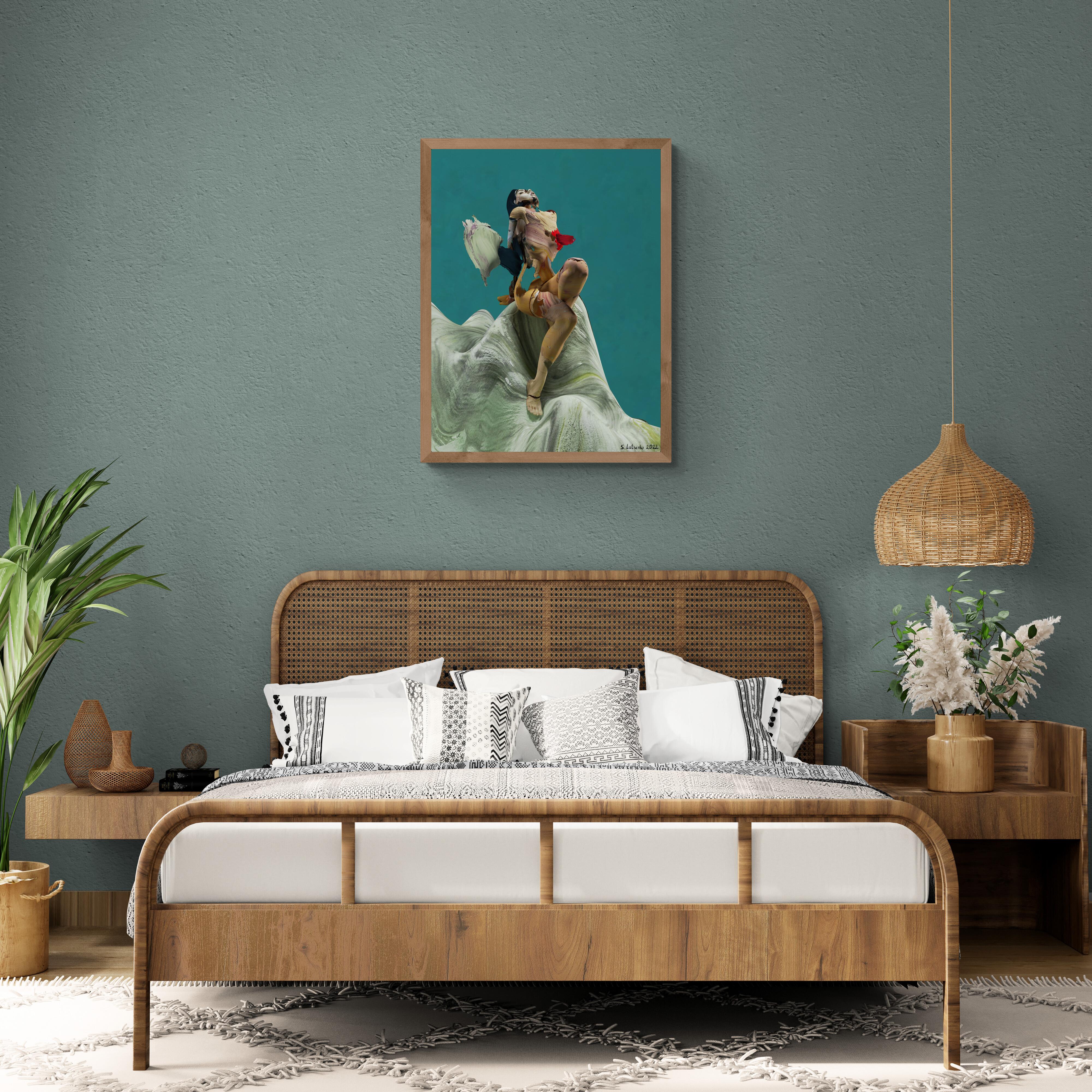 Diable (Catarismo, Pennellate, Surrealismo, Semi astratto, +35% OFF) - Print di Sergey Lutsenko