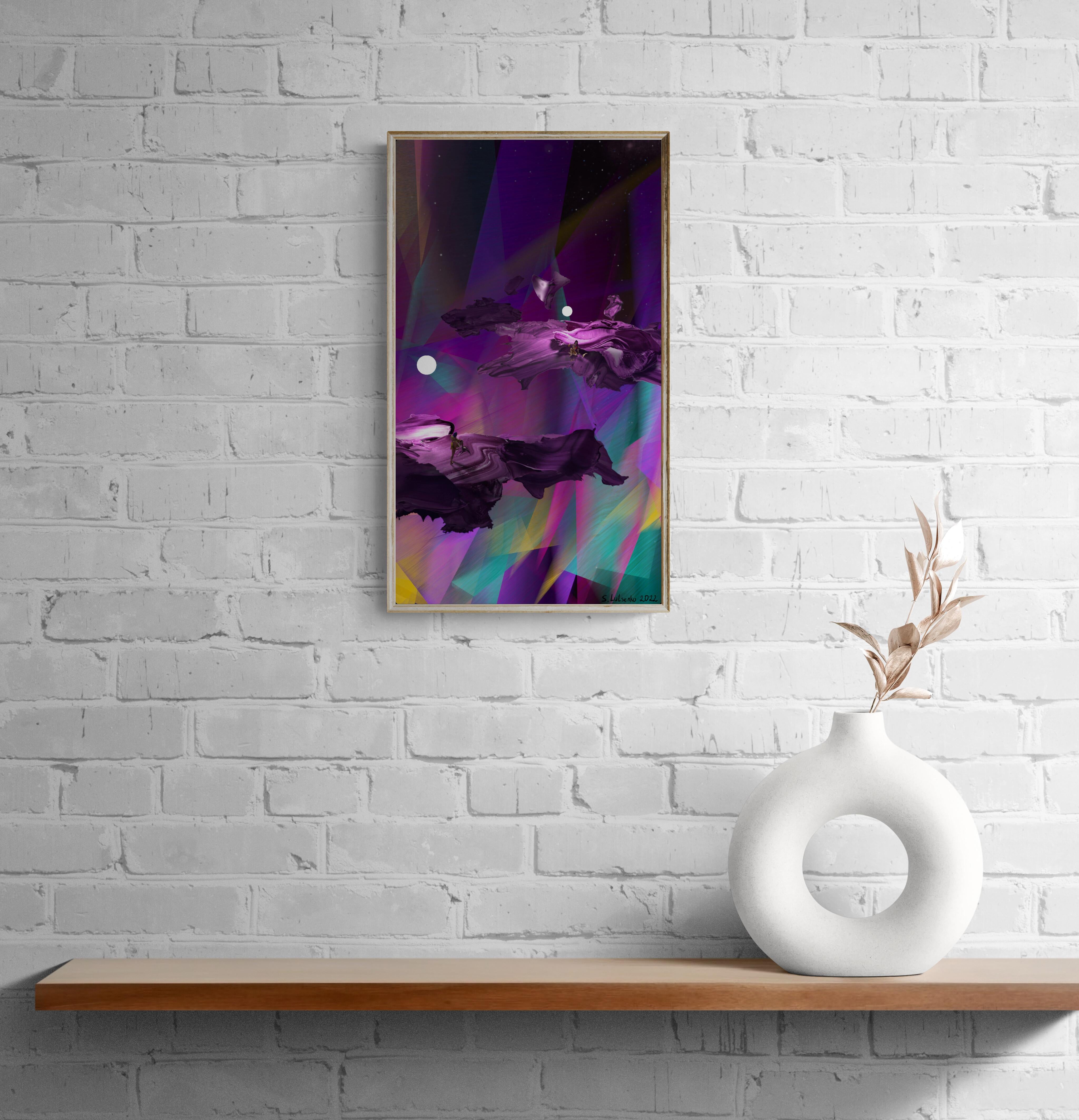 Sciences Du Futur (Catarsismo, Pinceladas, Surrealismo, ~30% DESCUENTO DEL PRECIO DE LISTA) - Painting de Sergey Lutsenko