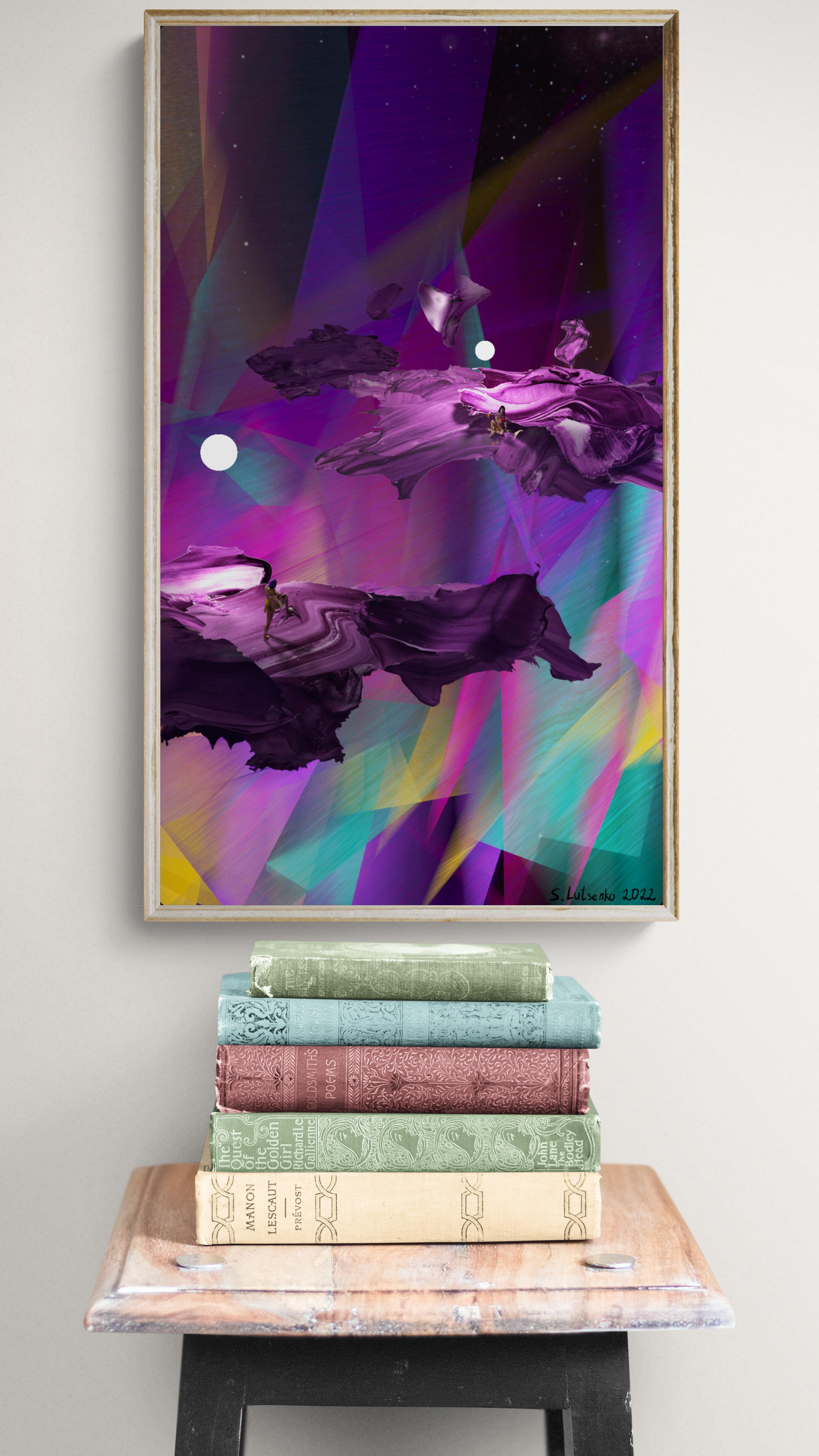 Sciences Du Futur (Catarsismo, Pinceladas, Surrealismo, ~30% DESCUENTO DEL PRECIO DE LISTA) - Painting Contemporáneo de Sergey Lutsenko