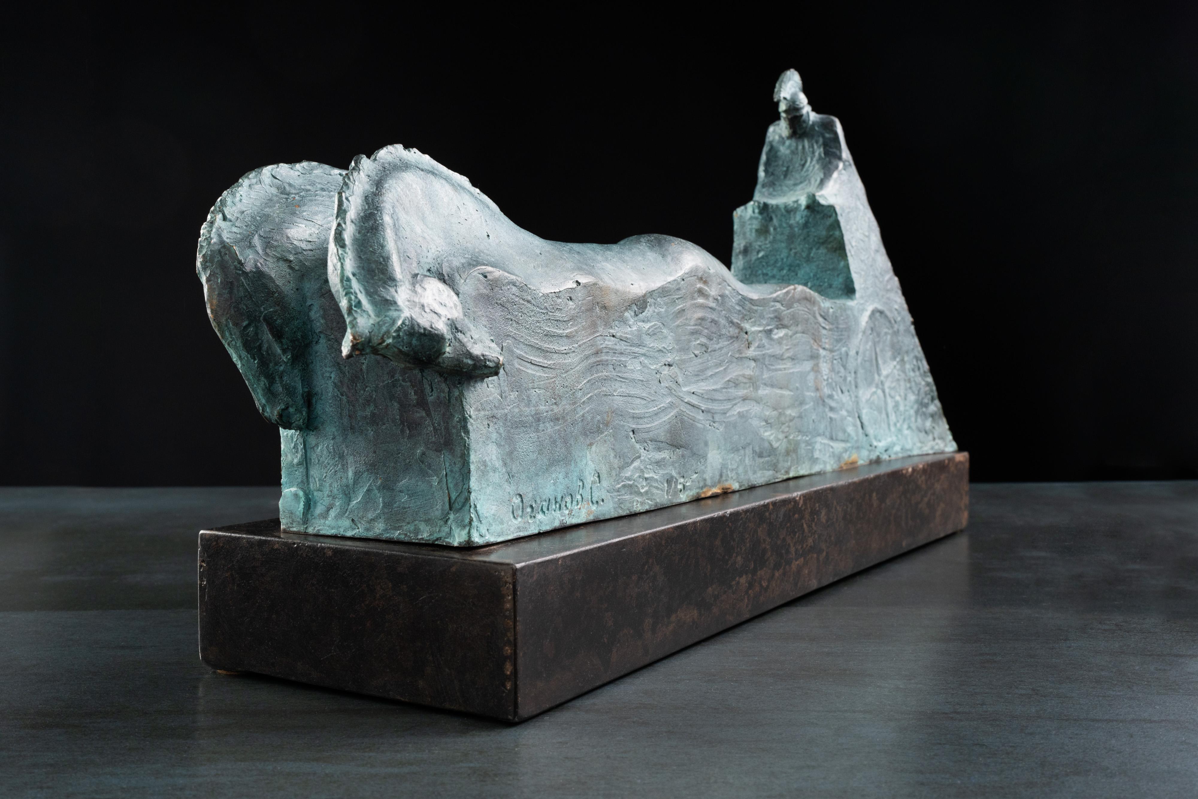 Chariot. Llimited edition: 1/5. Sculpture by Sergey Oganov. Bronze