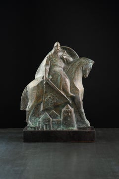 David Gorodensky. Llimited edition: 1/3. Sculpture by Sergey Oganov. Bronze