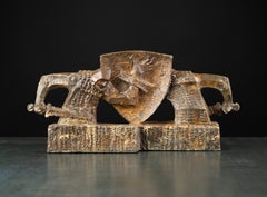 Battaglia eterna. Edizione limitata: 1/3. Scultura di Sergey Oganov. Bronzo