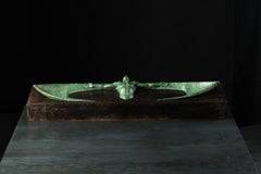 Gazing at the Sky. Llimited edition: 1/8. Sculpture by Sergey Oganov. Bronze