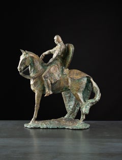 Gedimin. Limitierte Auflage: 1/2. Skulptur von Sergey Oganov. Bronze