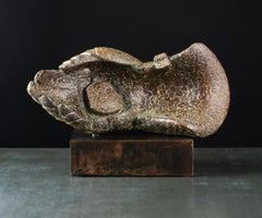 Glove. Sculpture by Sergey Oganov. 2012. Bronze