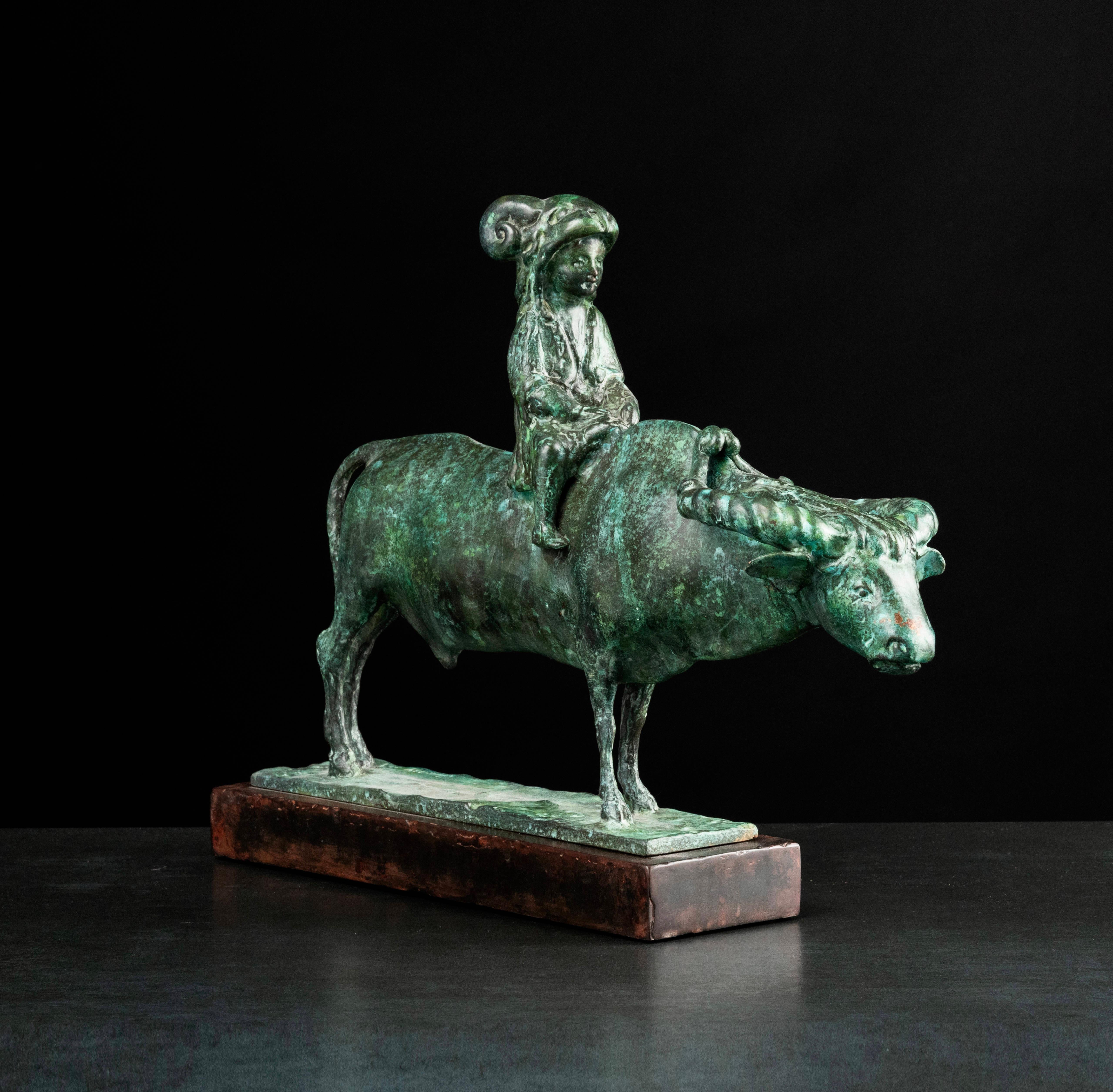 Golden Fleece. Llimited edition: ЕА-3. Sculpture by Sergey Oganov. Bronze