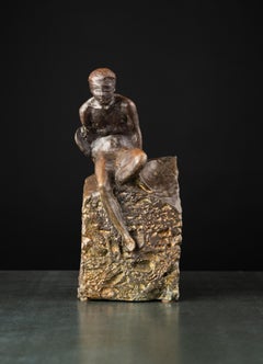 Icarus. Llimited edition: 1/5. Sculpture by Sergey Oganov. Bronze