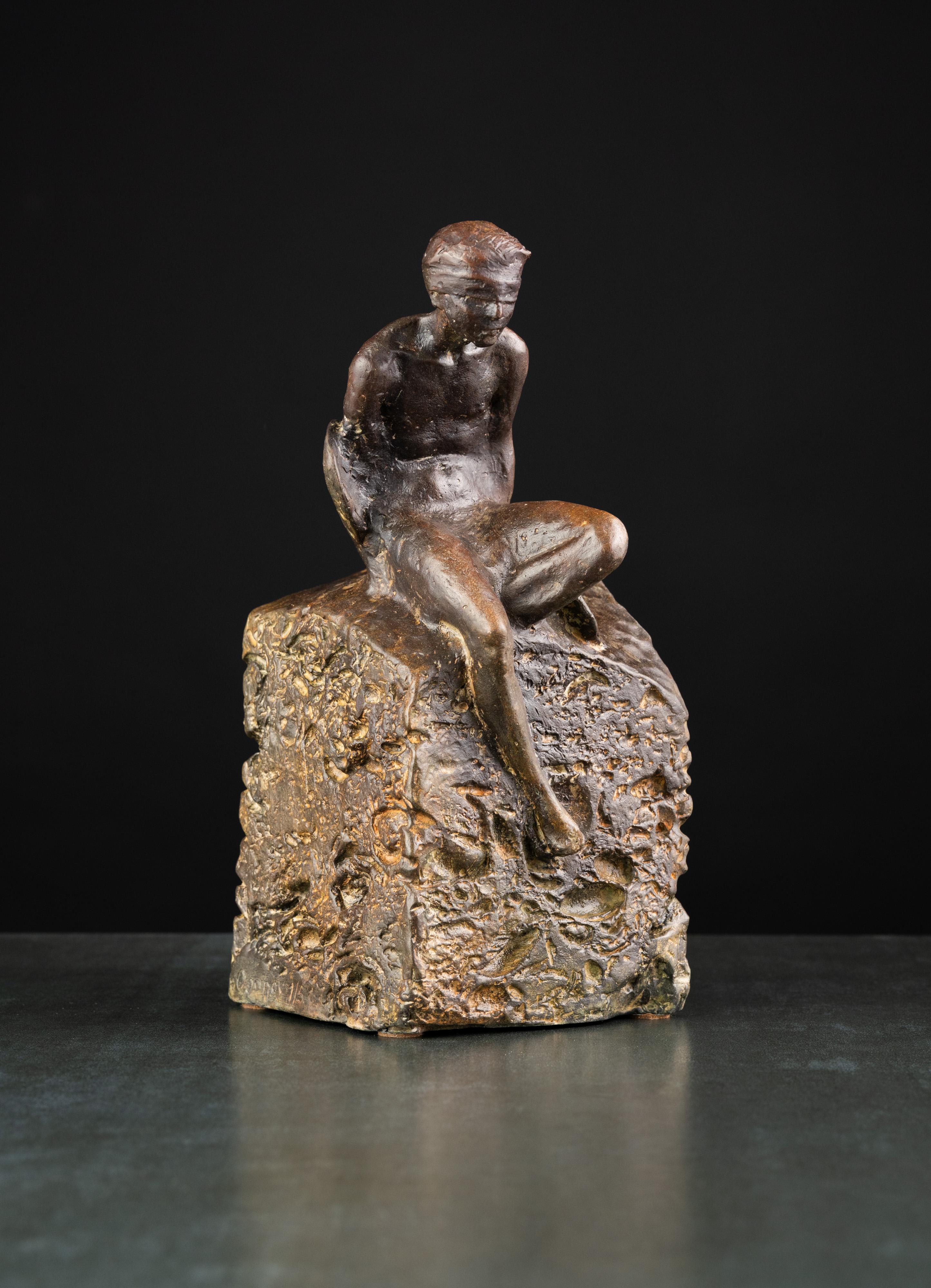 Icarus. Llimited edition: 1/5. Sculpture by Sergey Oganov. Bronze