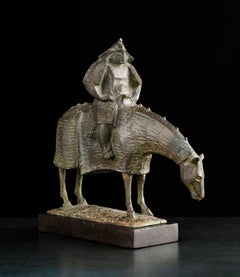 Nomad. Sculpture by Sergey Oganov. 2014. Bronze