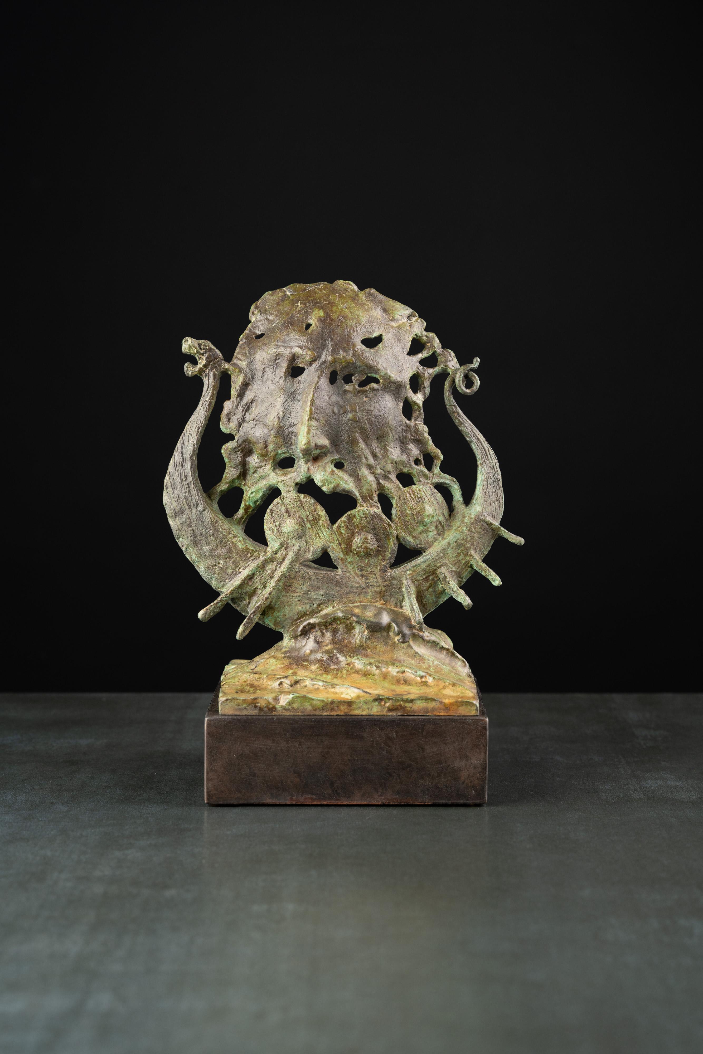 Odin. Llimited edition: 3/5. Sculpture by Sergey Oganov. Bronze