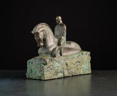 Perseus. Llimited edition: 1/5. Sculpture by Sergey Oganov. Bronze