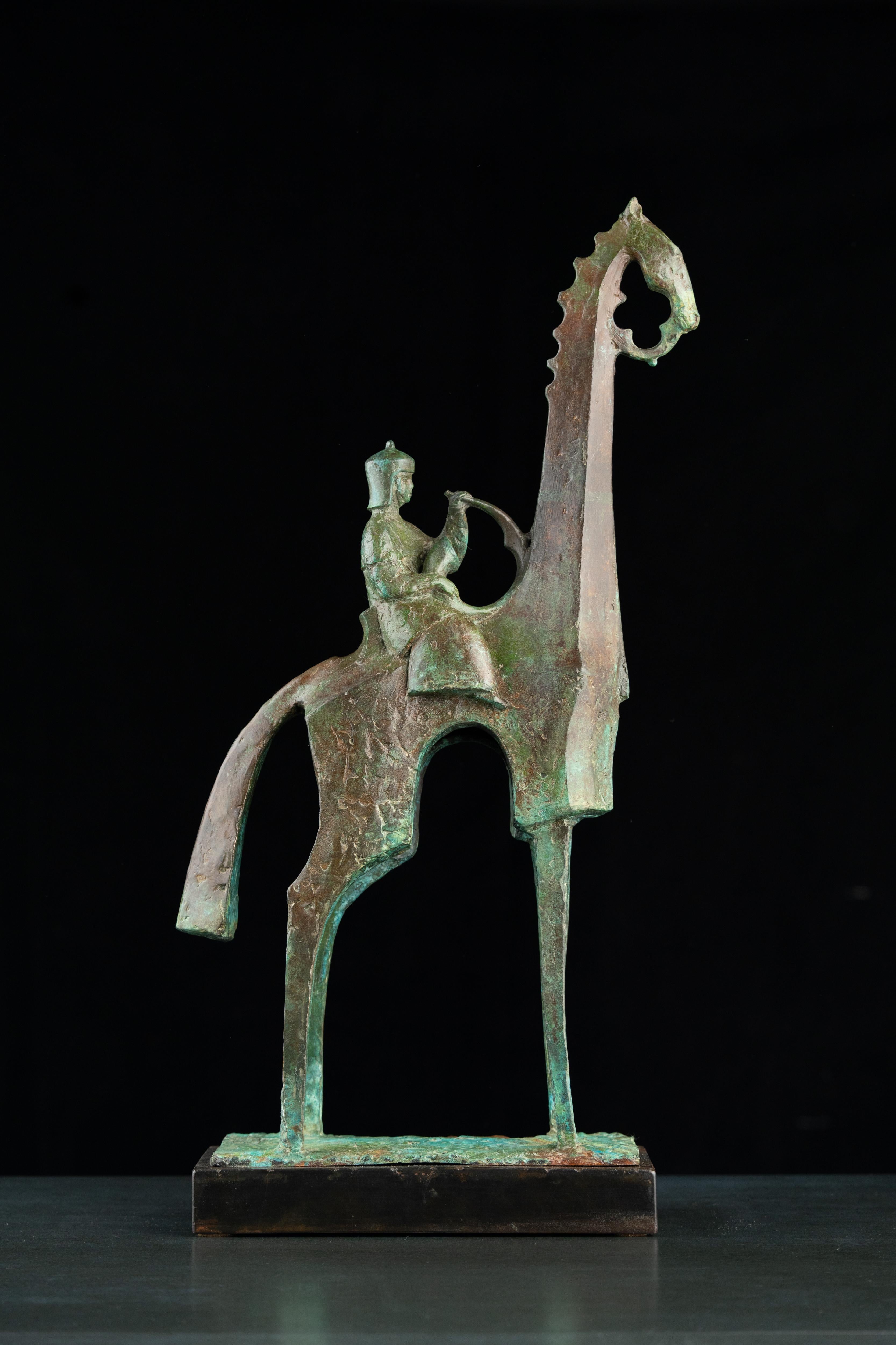 The King's Way. Llimited edition: 5/5. Sculpture by Sergey Oganov. Bronze