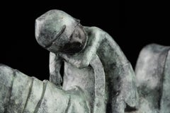 Warrior's Dream. Llimited edition: EA 1-2. Sculpture by Sergey Oganov. Bronze
