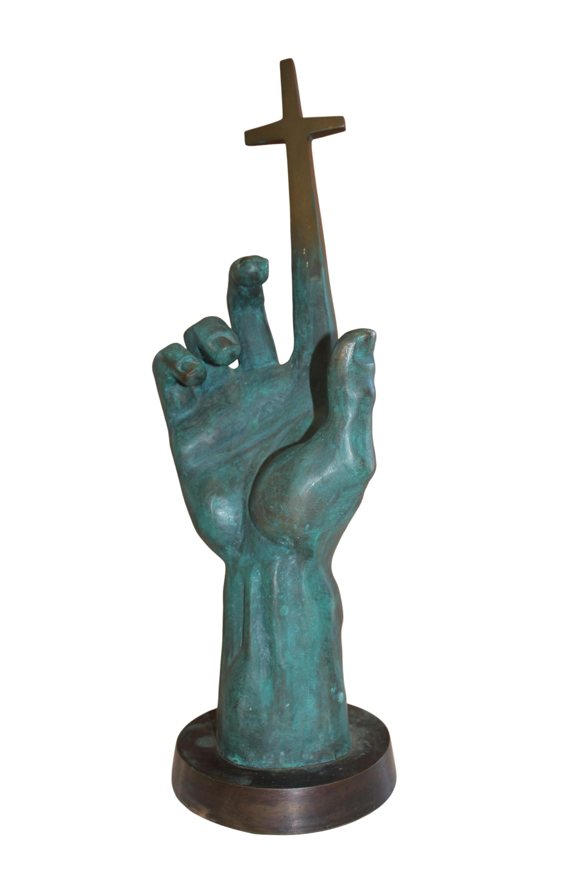Sculpture, bronze, 50x17 cm - Figurative Sculpture Oro di Sergey Shcherbakov