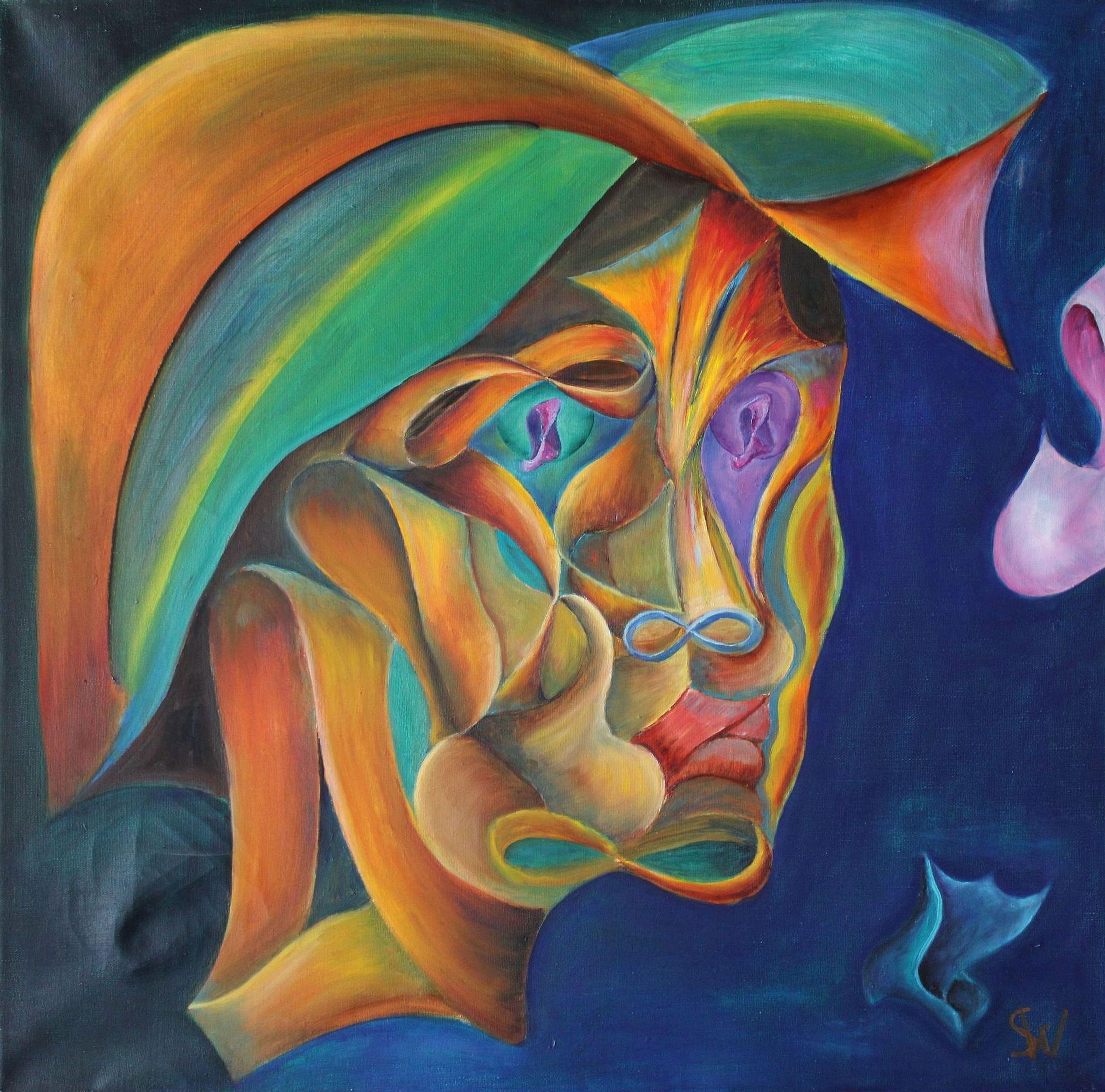 Specchio - Painting di Sergey Vinyarskiy 