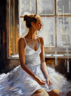 A ballerina at the window