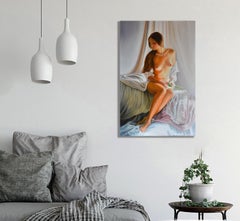 A Beauty with a flower