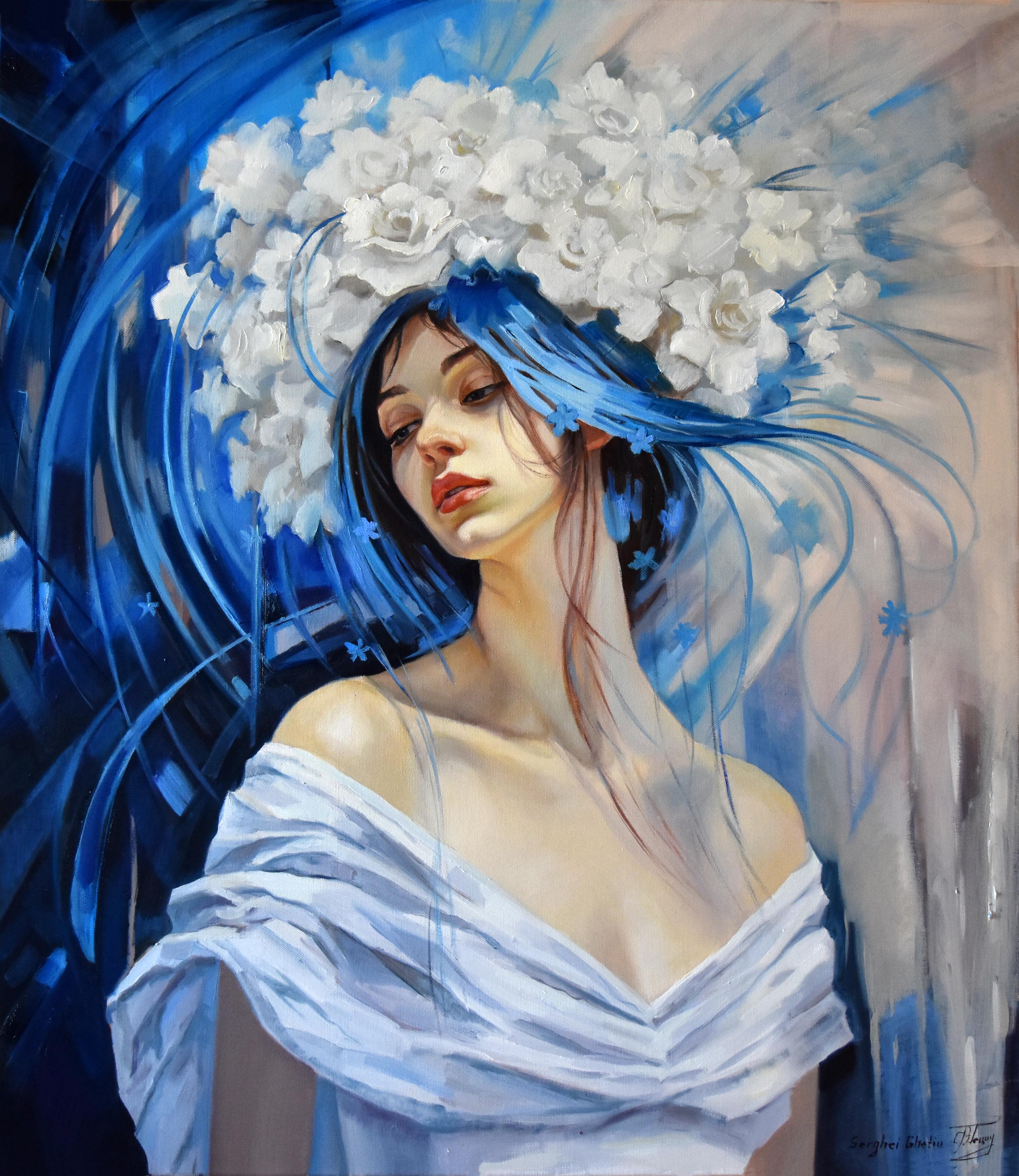 Serghei Ghetiu Portrait Painting - A fairy Fantasy