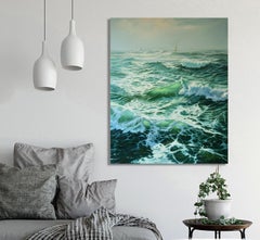 A seascape with waves III