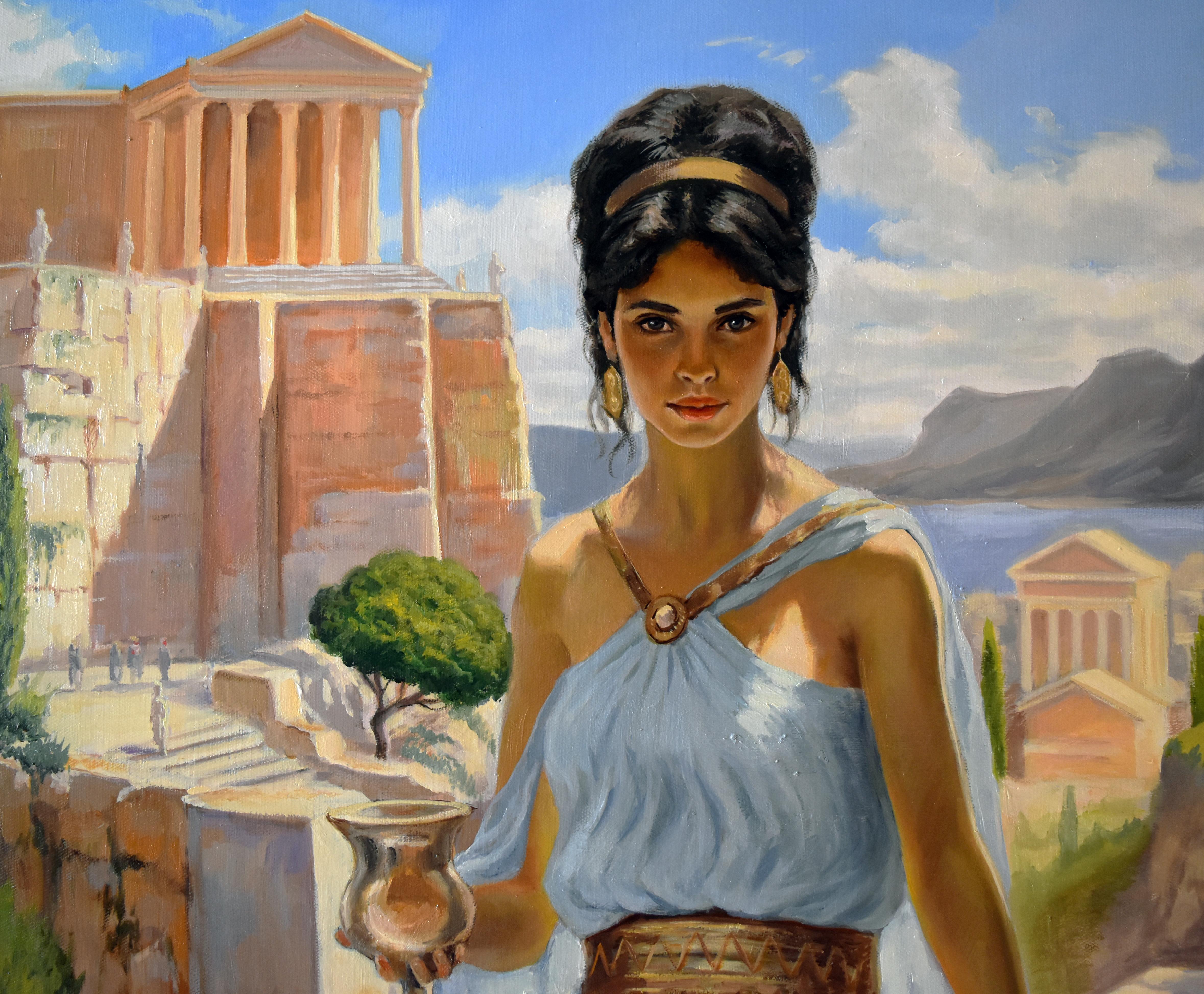 Il Regno di Afrodite - Painting di Serghei Ghetiu