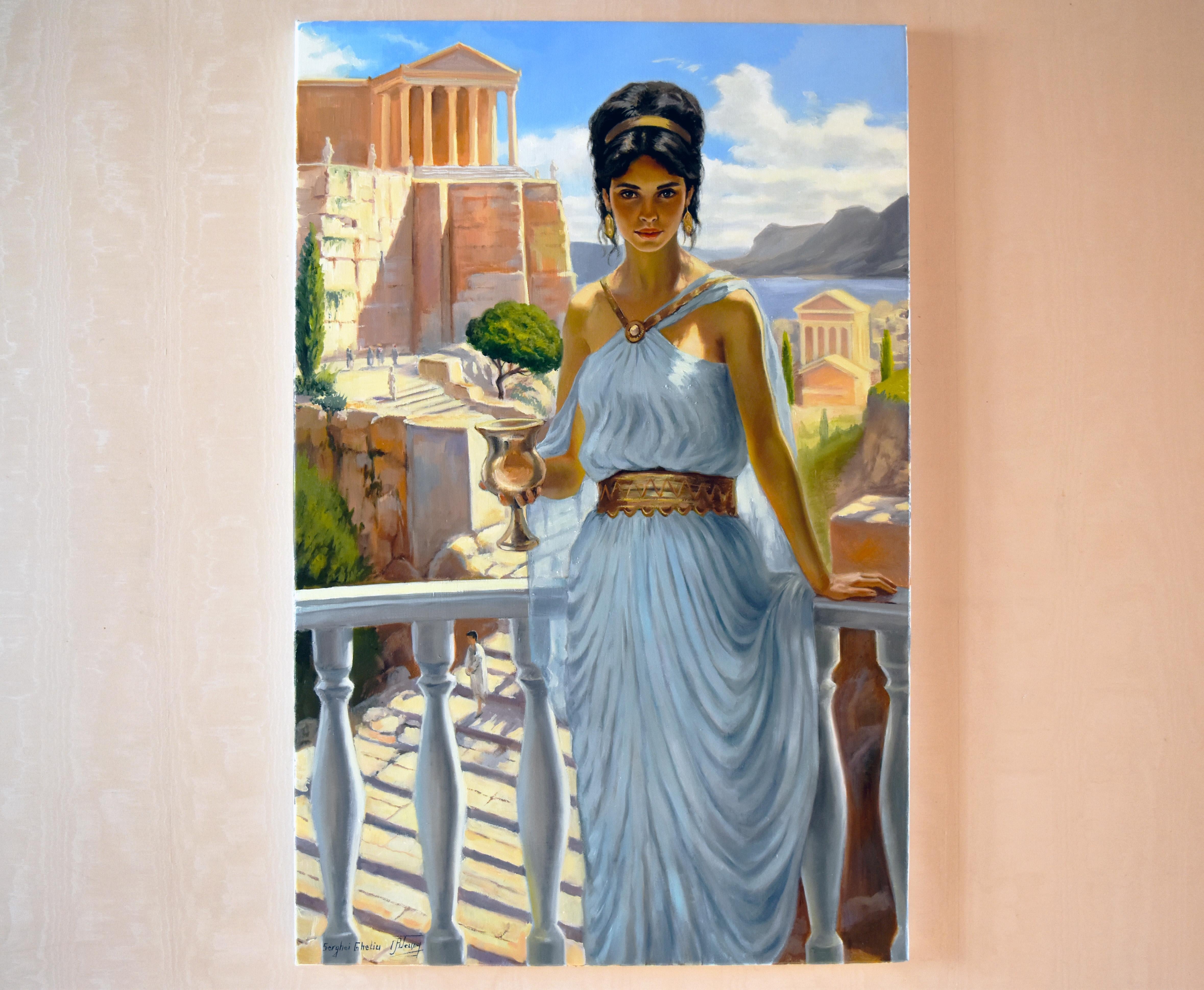 Il Regno di Afrodite - Painting Realismo di Serghei Ghetiu