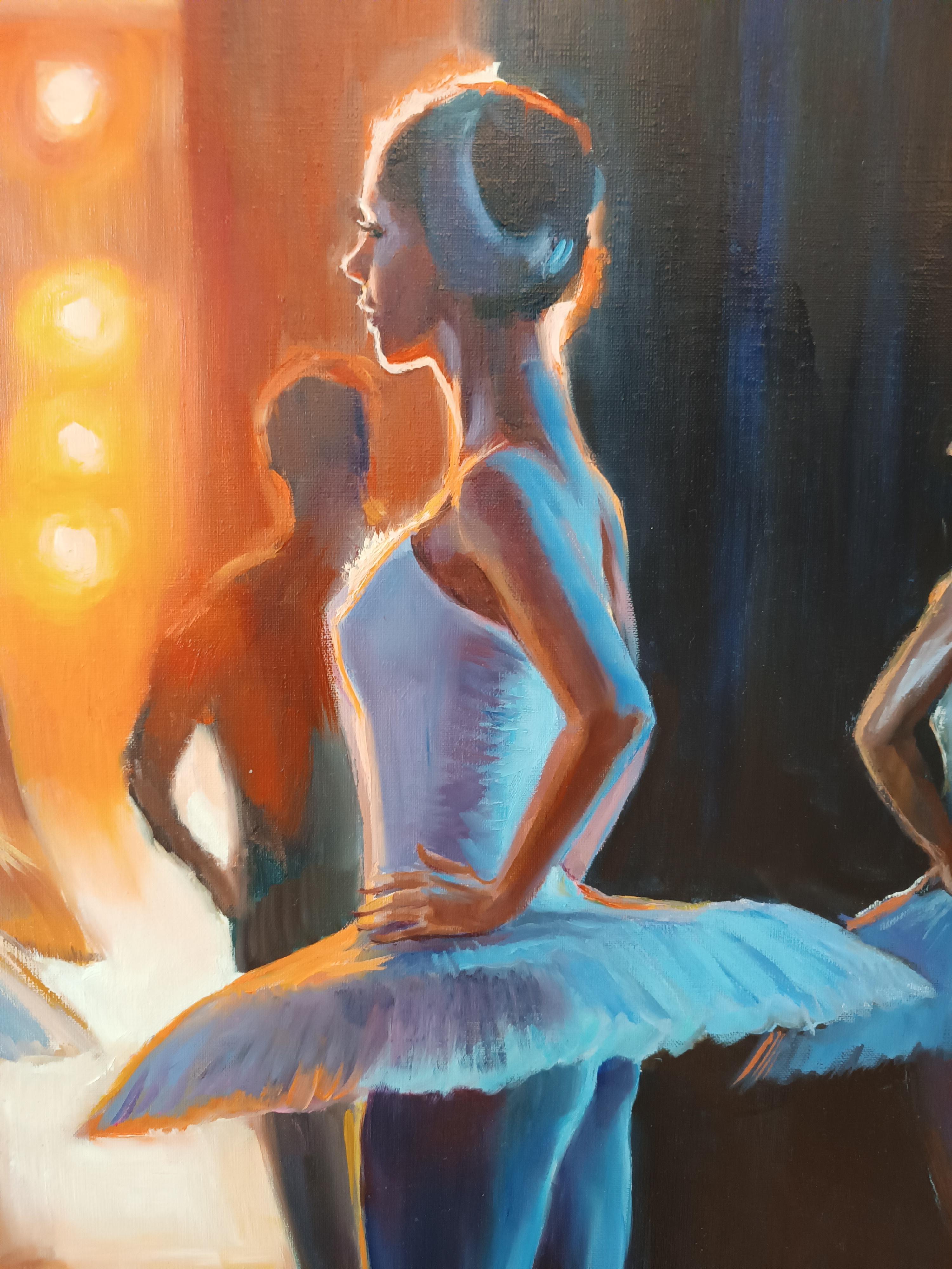 „Ballet-Tänzer“ / Serghei Ghetiu / 70 x 50 cm im Angebot 2