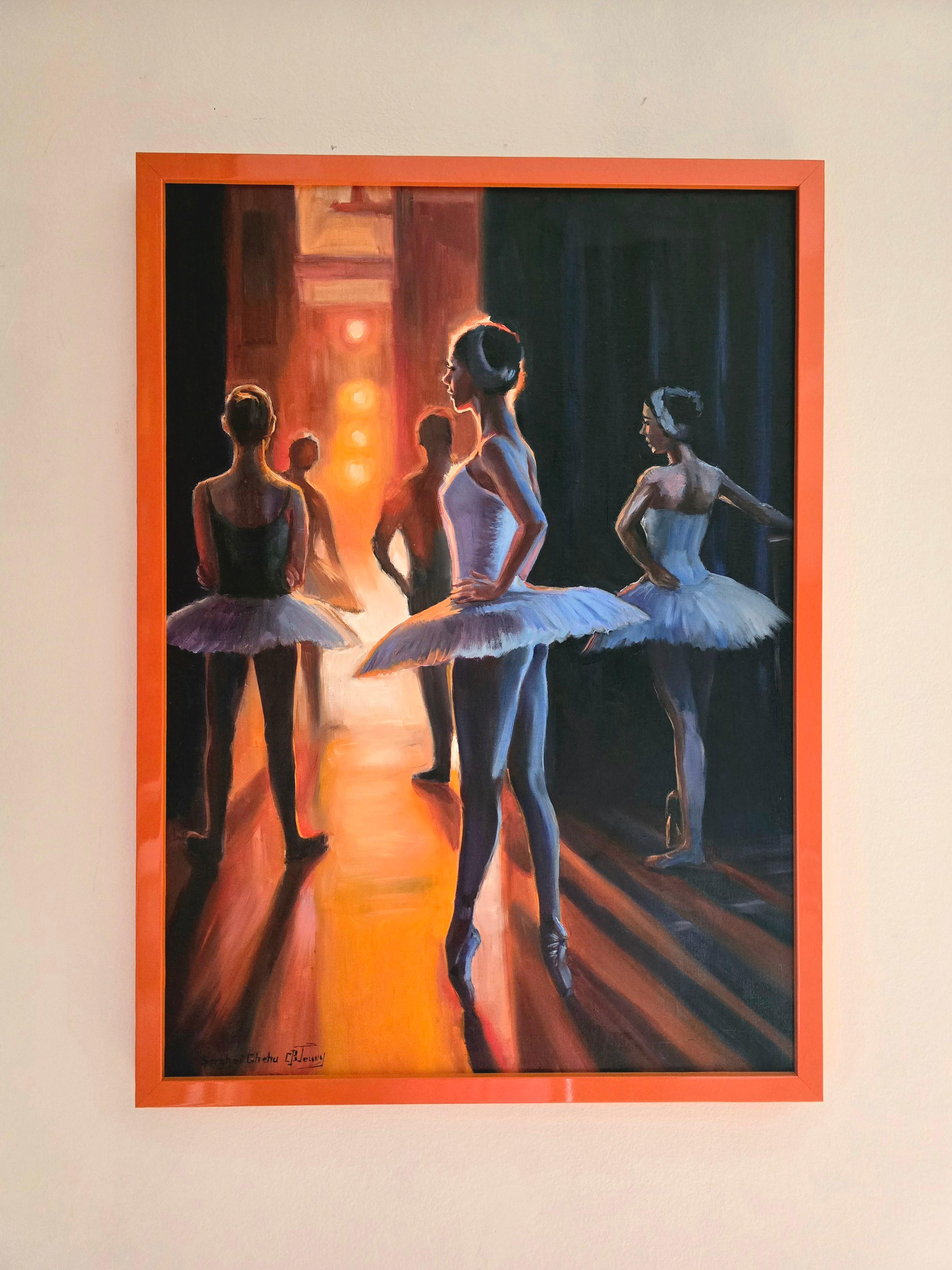 „Ballet-Tänzer“ / Serghei Ghetiu / 70 x 50 cm im Angebot 3